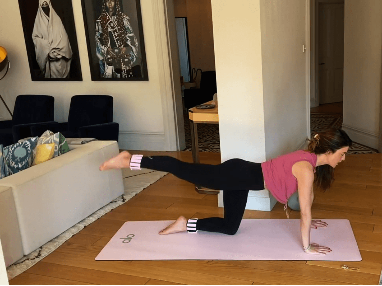 Exercise movement guide for reducing chronic inflammation