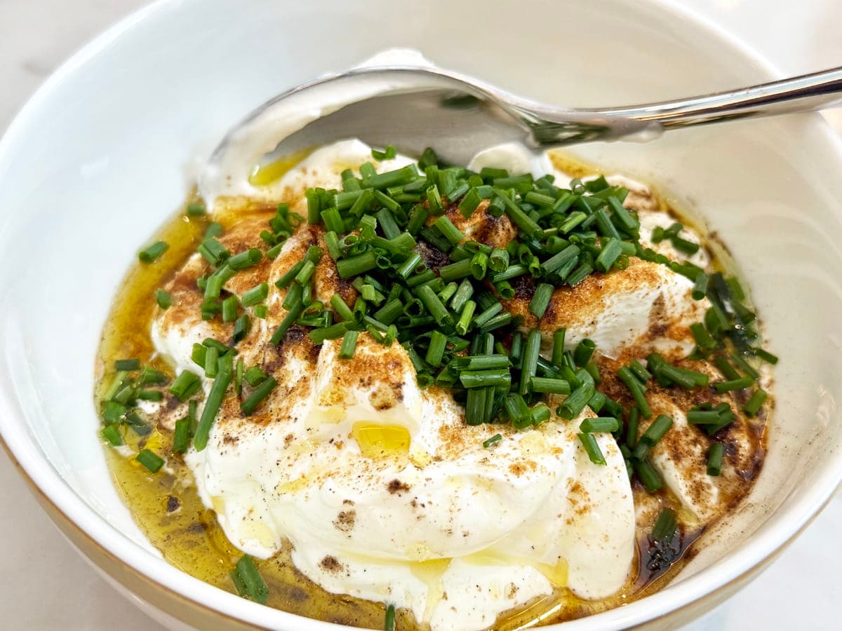 Cumin and Chive Yogurt Dip