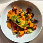 Pesto Salmon Traybake