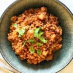 Tomato and Cumin Lentils
